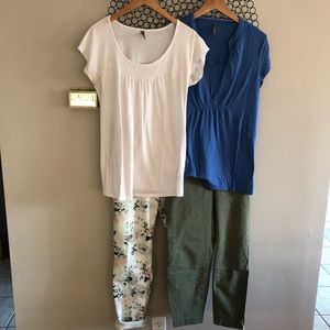 Two maternity outfits